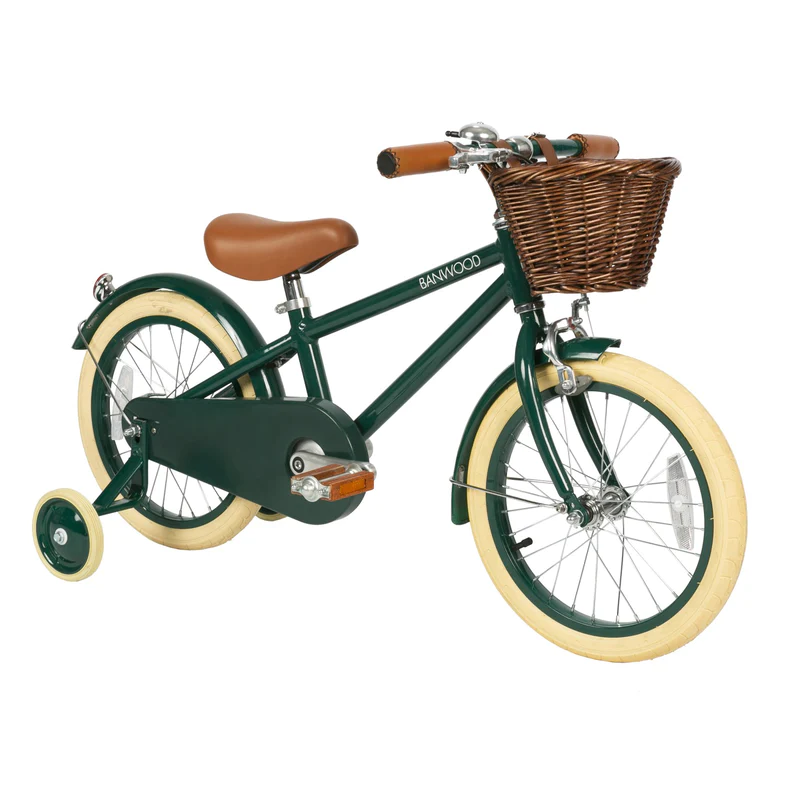 Banwood fiets 16" met pedalen | Groen