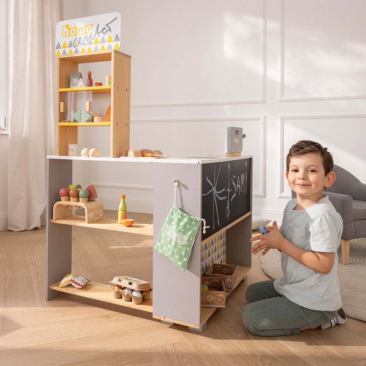 Houten speelgoedwinkeltjes: voor de duurzame kruidenier van de toekomst